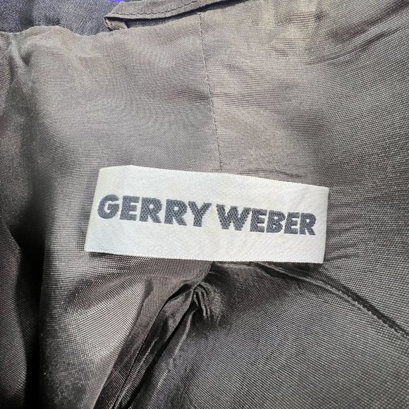 VTG📌Gerry Weber Timeless and Elegant Silver Gray Business Blazer -Suit Jacket - Picture 14 of 15